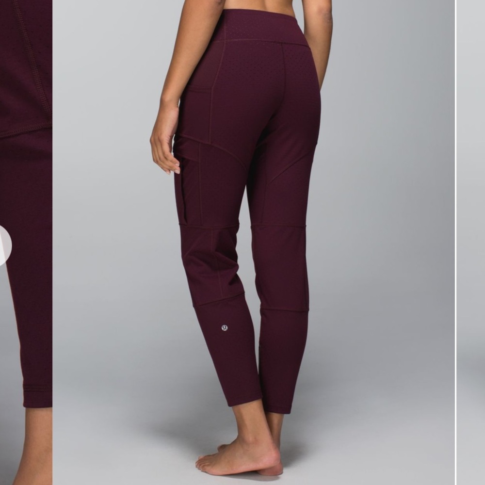 NWOT Lululemon Athletica Om & Roam Leggings 6
